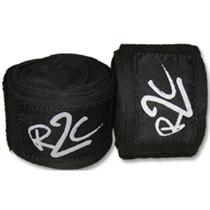 180" Black Cotton Handwraps